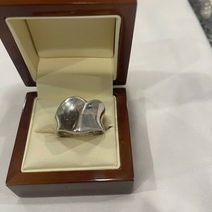 Vintage sterling silver “FORGIVE” ring